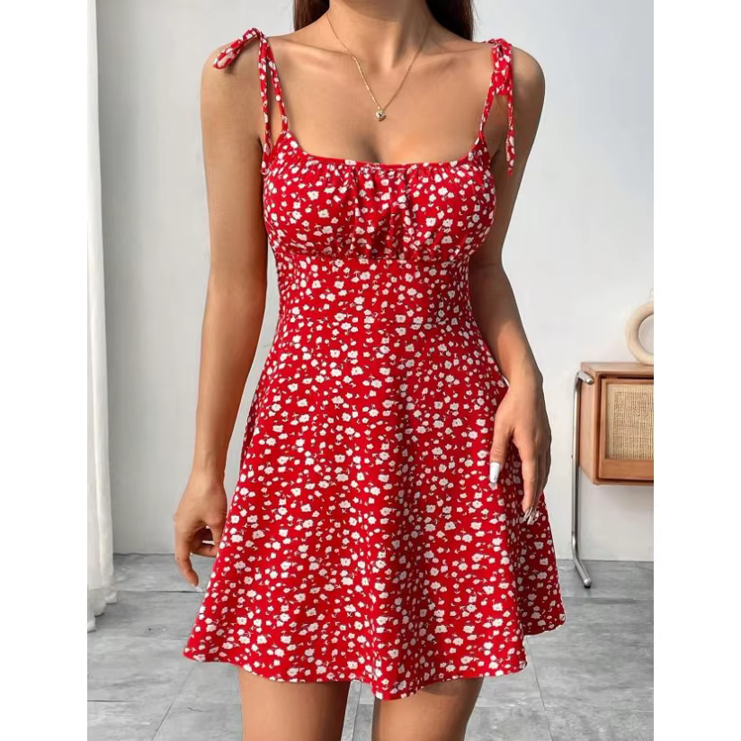Robes d'été Sexy à bretelles Spaghetti pour femmes, Mini robe, robe de plage, vêtements pour femmes,