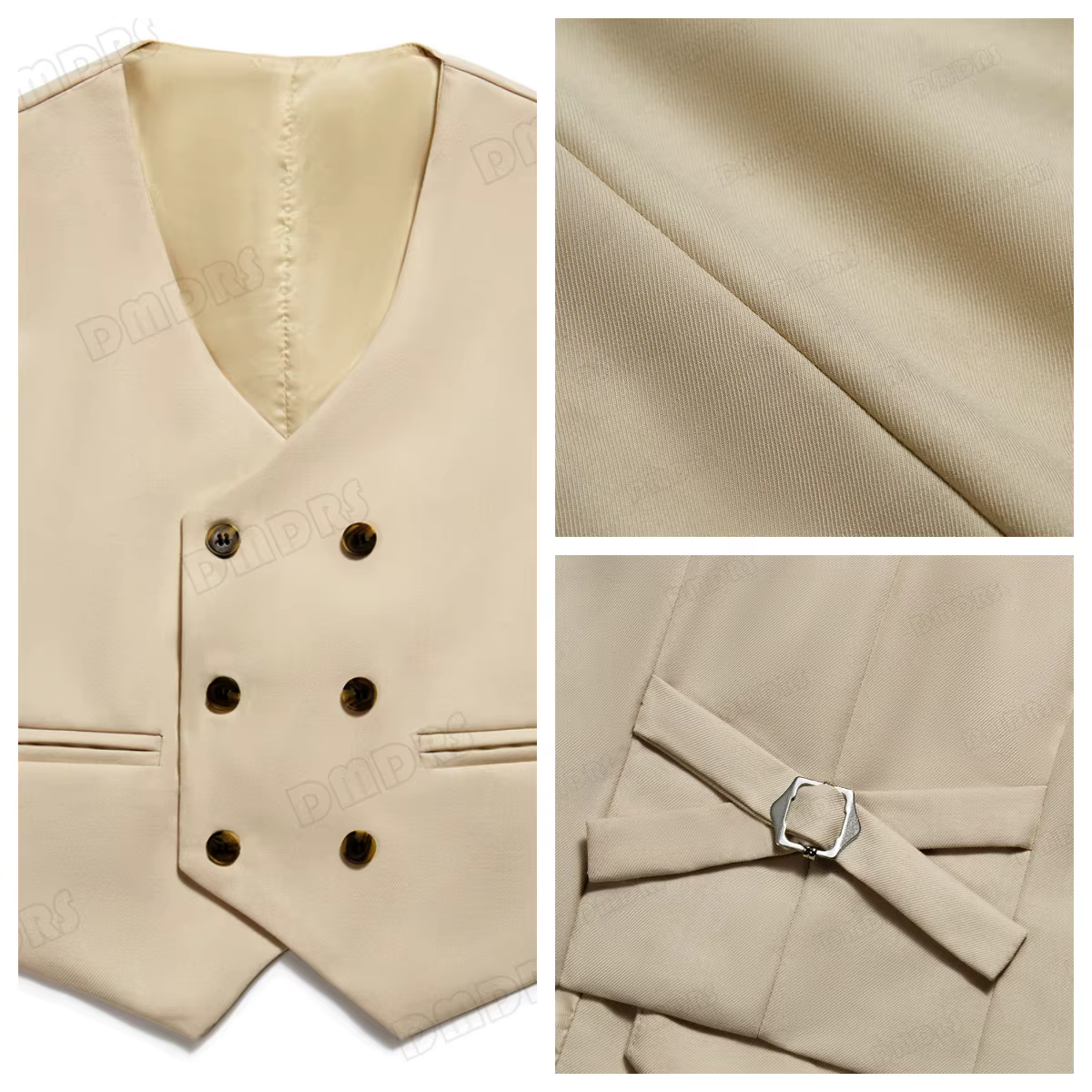 Ensemble de costume solide Champagne pour enfants, pour fête de mariage, remise de diplôme, Communio