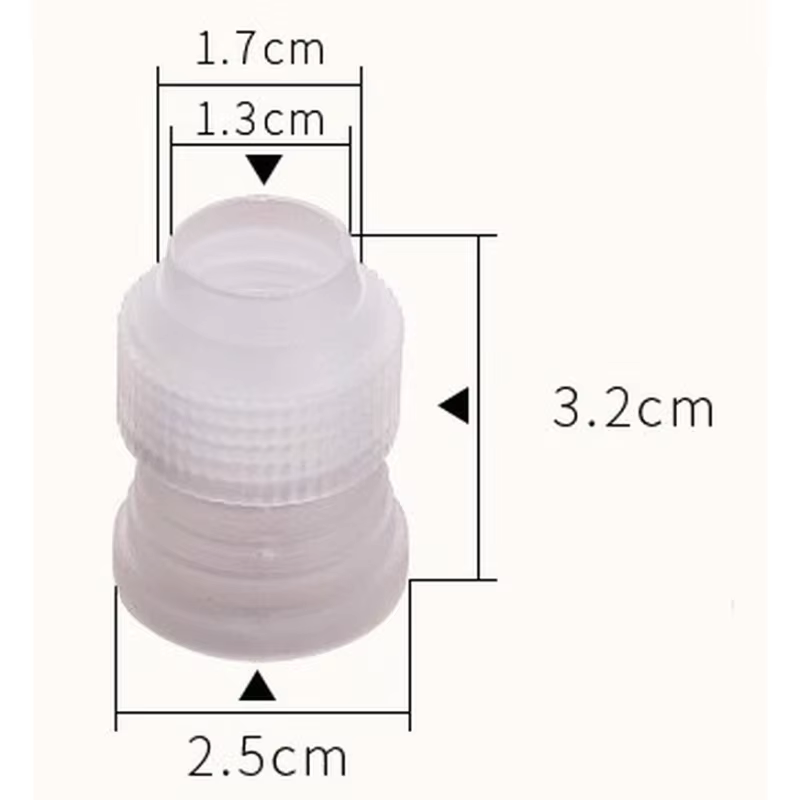 Embouts de douilles de glaçage à la mode, convertisseur de décoration de gâteaux, coupleur, outil de