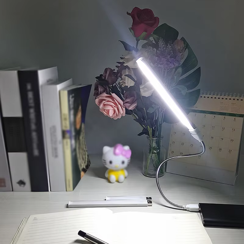 Mini veilleuse LED USB portable avec capteur tactile, lampe de table, lampe de bureau, lampe de lect