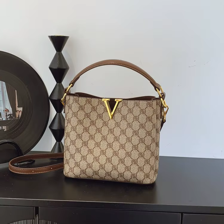 Sac à langer unique et original de style rétro vintage pour femme, sac bandoulière de luxe de marque