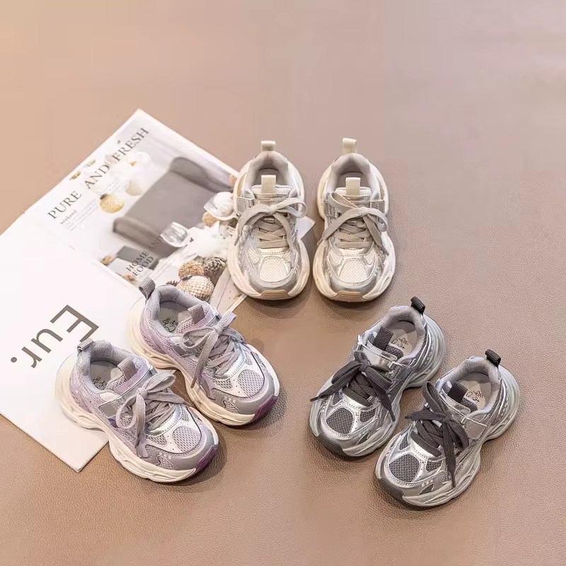 2025 enfants chaussures décontractées pour filles garçons automne nouvelle mode Style coréen fond so