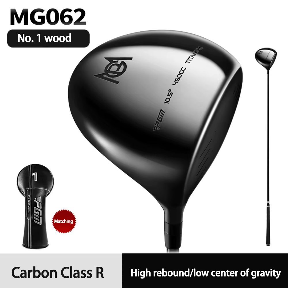 PGM – club de Golf mâle, premier arbre en bois, haut rebond, centre de gravité bas, corps de tige en