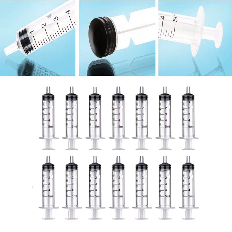 Seringue réutilisable en plastique pour mesurer les nutriments, outil de cuisine hydroponique, 1ml-1