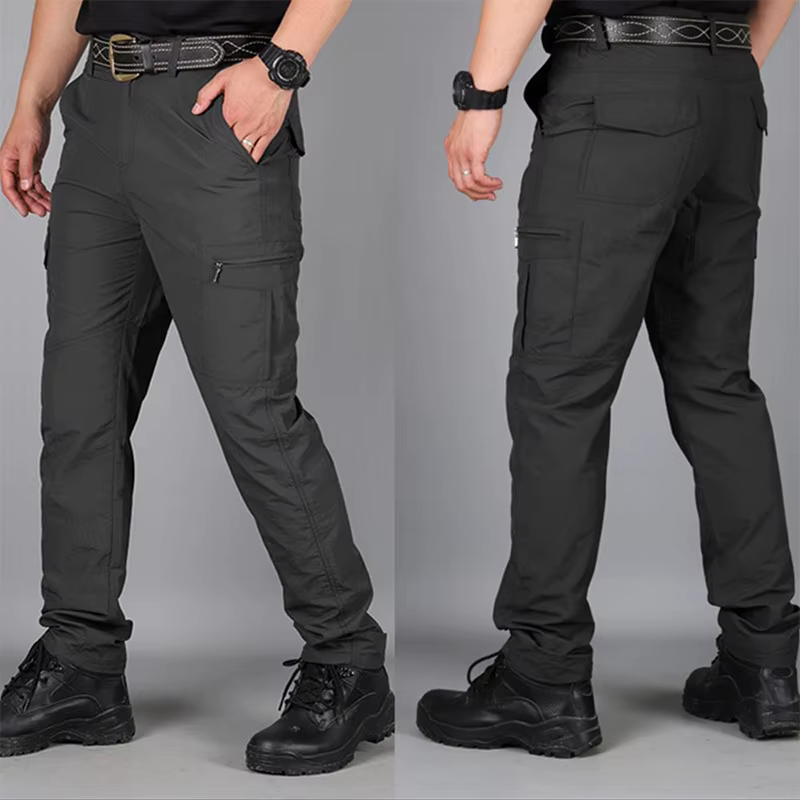 Pantalon Cargo tactique d'été pour hommes, léger, décontracté, imperméable, résistant à l'usure, mul