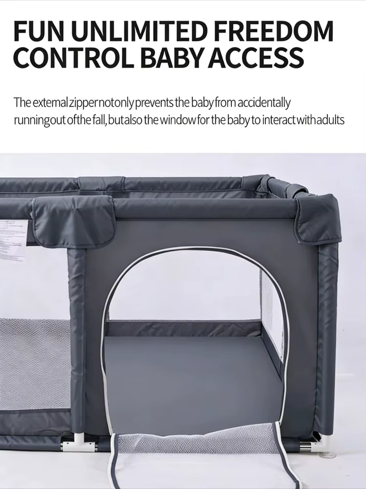 Parc pour bébé IMBABY, 59x71 pouces, parc de jeu pour tout-petits pour appartement, aire de jeux, cl