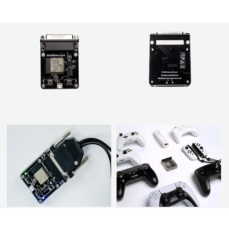 Câble adaptateur BlueRetro Core, convertisseur de contrôleur de jeu sans fil pour Console rétro pour
