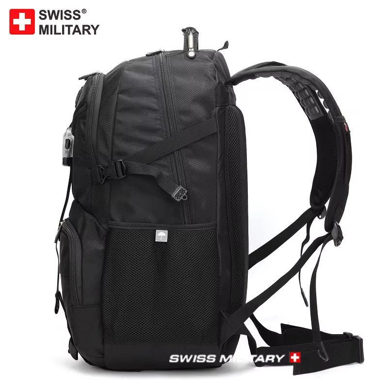 SWISS MILITARY Nouveau sac multifonctionnel de grande capacité pour homme, sac à dos de voyage à la 