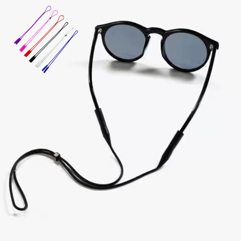 Sangles élastiques réglables en Silicone pour lunettes de soleil, 3 pièces, chaîne de sport antidéra