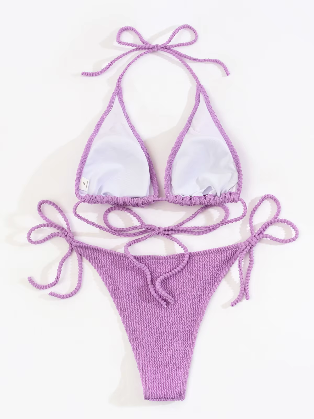 Maillot de bain sexy pour femmes, nouvelle mode, bikini solide, push-up, ensemble brésilien, vêtemen