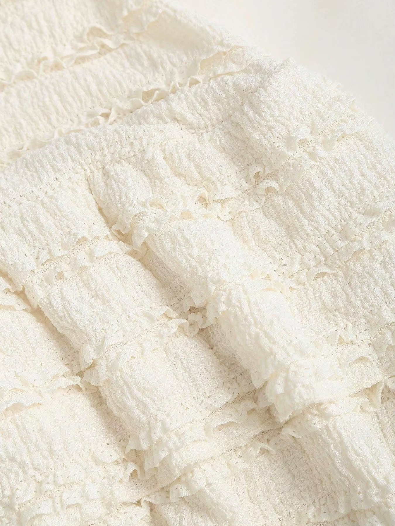 Mini jupe en tissu à haute élasticité pour femmes, couleur unie, décolleté dos nu, avec ourlet, Desi