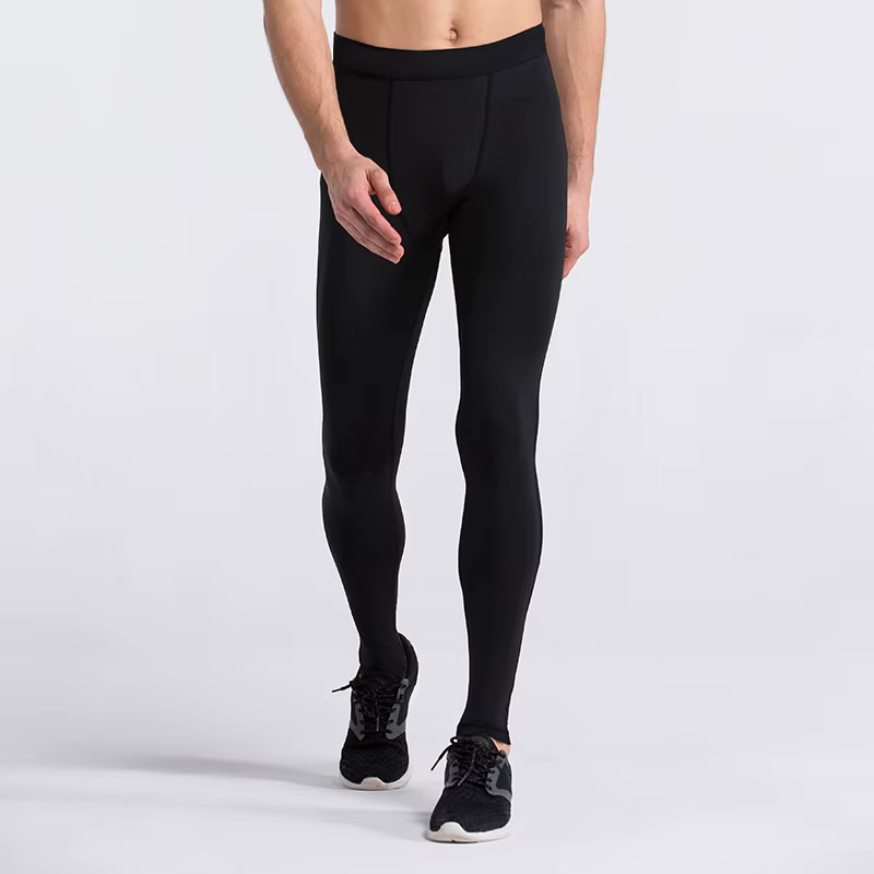 Leggings de Compression de gymnastique pour hommes, pantalons d'entraînement de Sport, collants de c