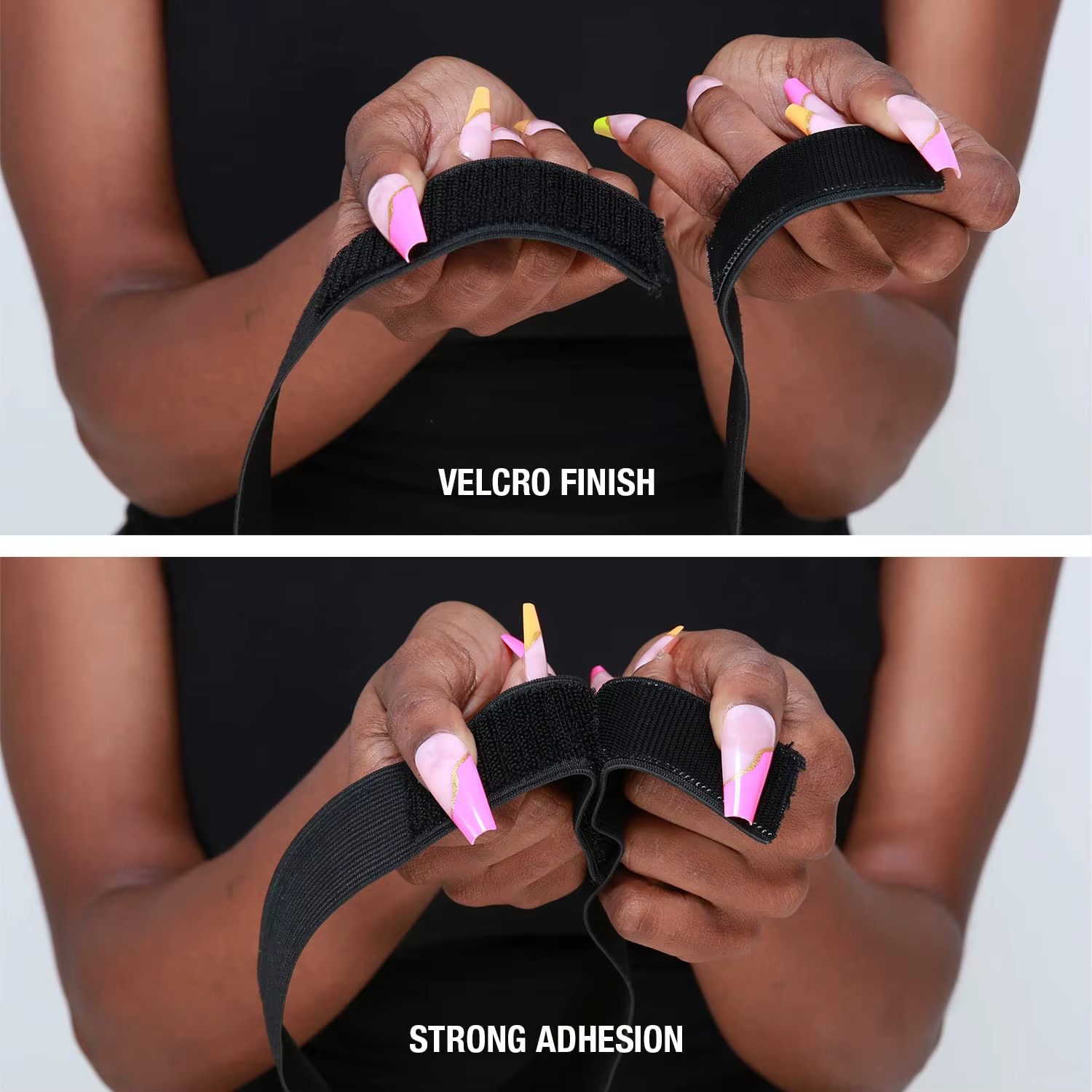 Bandes élastiques de fusion en dentelle, 3 pièces, bandeaux de perruque réglables pour la pose front