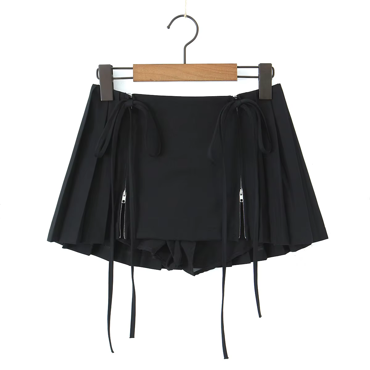 Jupe plissée avec short pour femme, mode coréenne, super mini jupe, sexy, kawaii, punk, vêtements de