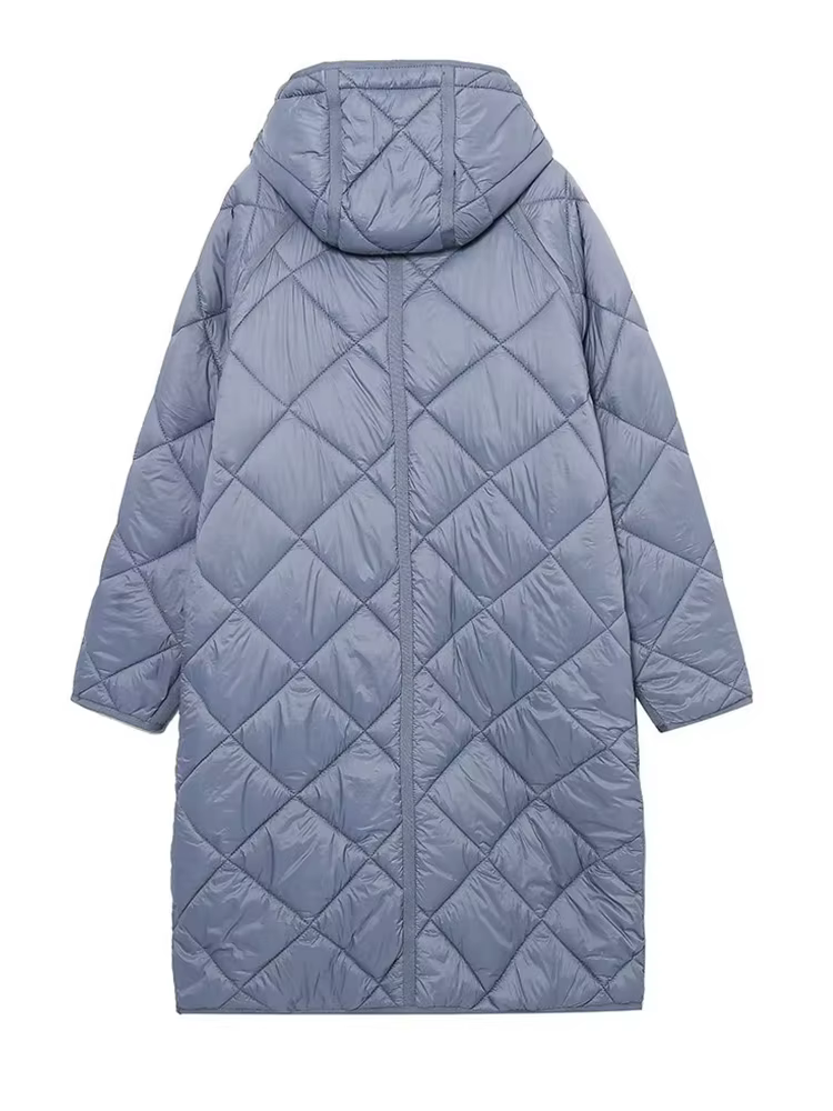 YENKYE – manteau chaud surdimensionné à capuche pour femme, parka à manches longues, avec poches et