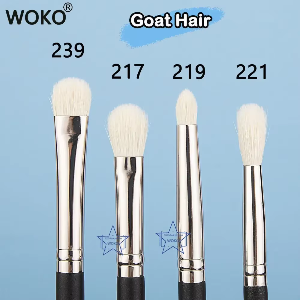 Pinceaux de maquillage pour fard à paupières, ombre à paupières plate, pinceaux de mélange de plis,