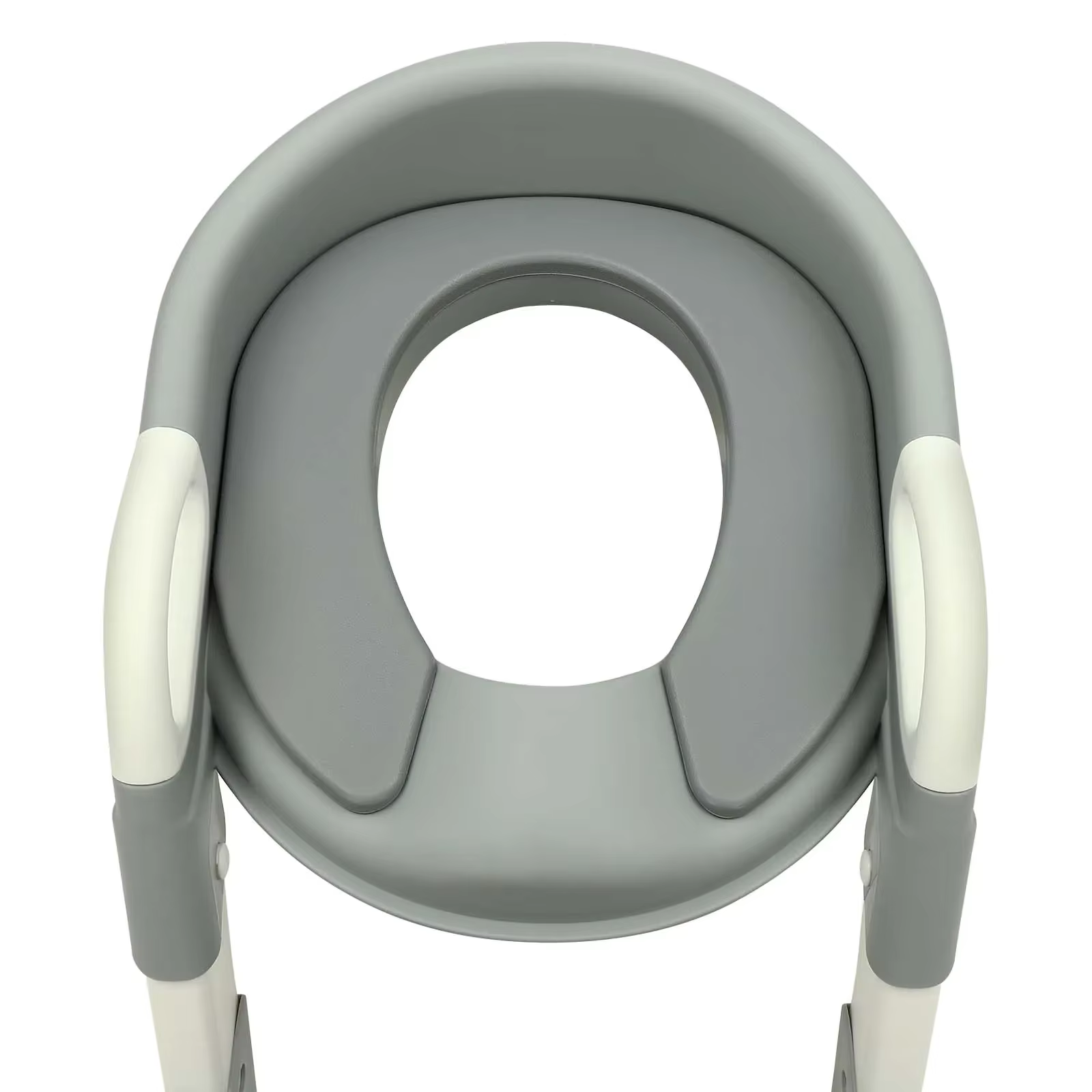 Siège de toilette pliable pour enfants de 2 à 7 ans, réglable en hauteur, avec coussin en PU amovibl