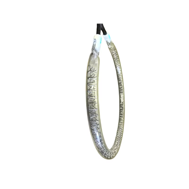 Tube de chauffage halogène rond annulaire, pièces de four, 220V, 1300W, diamètre de 14cm, 1cm