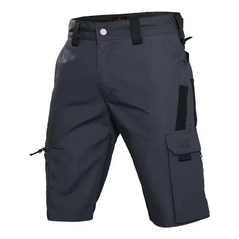Pantalon de travail militaire vert pour hommes, short d'entraînement de Camouflage de couleur unie, 