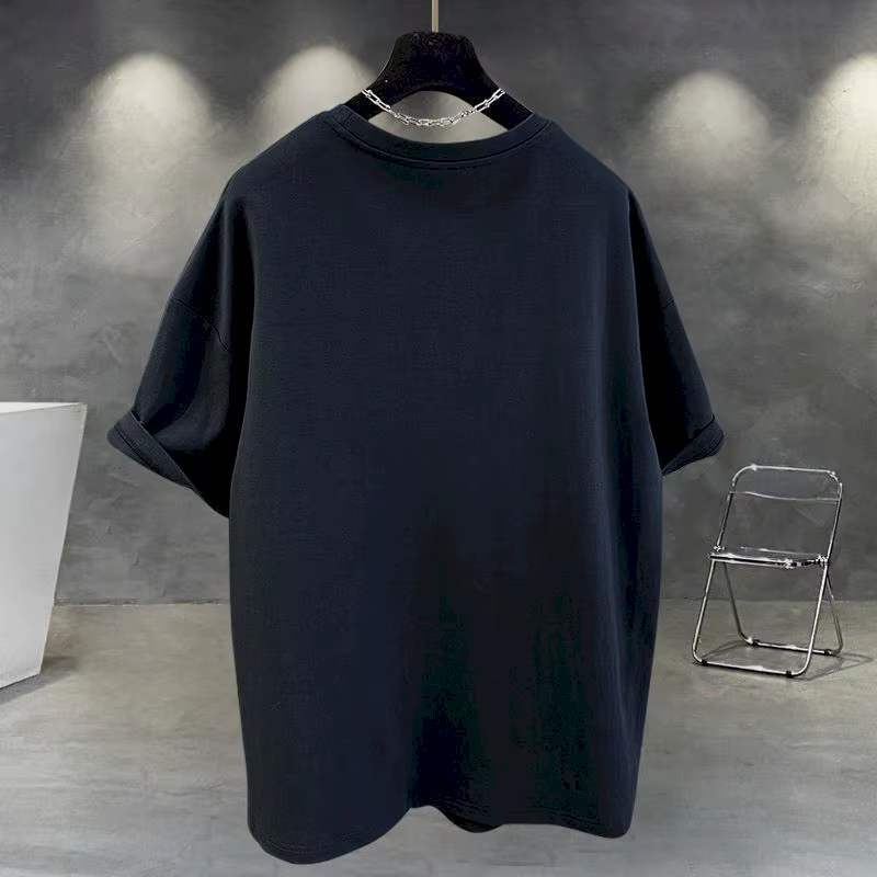 T-Shirt à Manches Courtes en Coton pour Femme, Design Irrégulier, Tendance, Été, Y2k