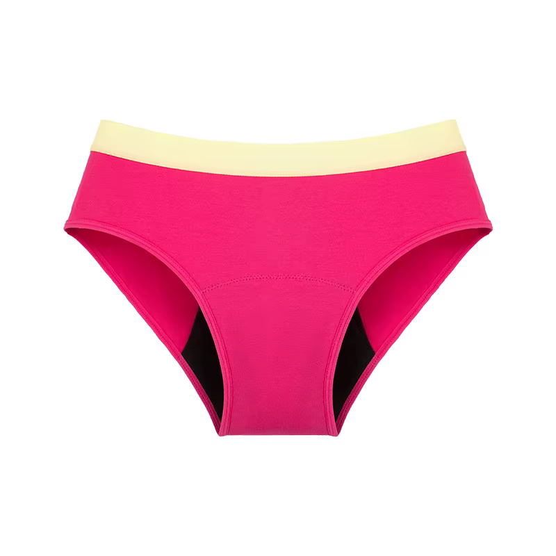 Culotte menstruelle réutilisable pour adolescents, anti-fuite, sous-vêtements pour femmes, Absorptio