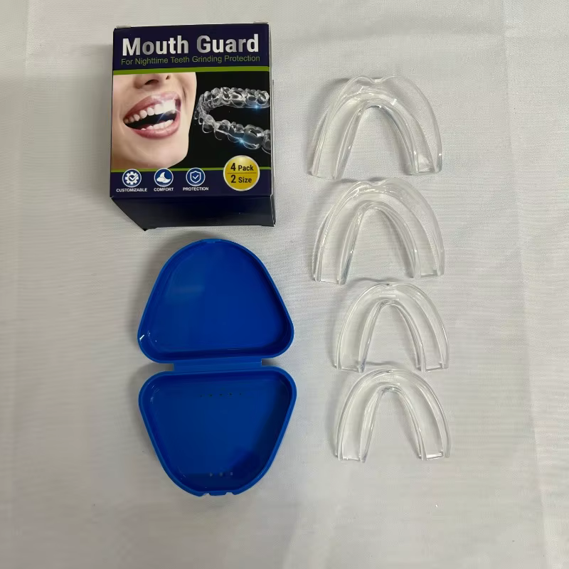 Offre spéciale 4 pièces/boîte protège-dents pour serrer les dents dentaires moulables garde de nuit
