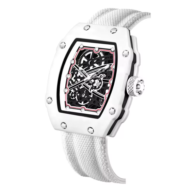 Nouvelle montre à quartz pour homme, ultra-fine, de forme cylindrique, best-seller, tendance, montre