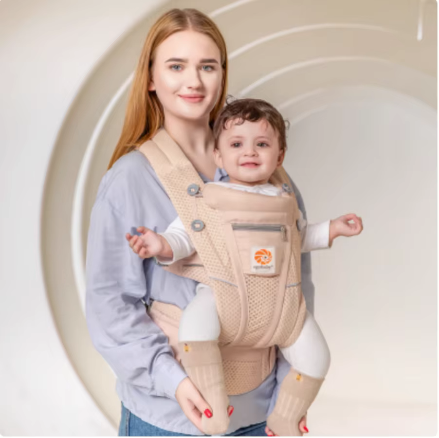 Porte-bébé en coton ergonomique, porte-sac à dos, ceinture d'épaule, écharpe pour tout-petits, maint