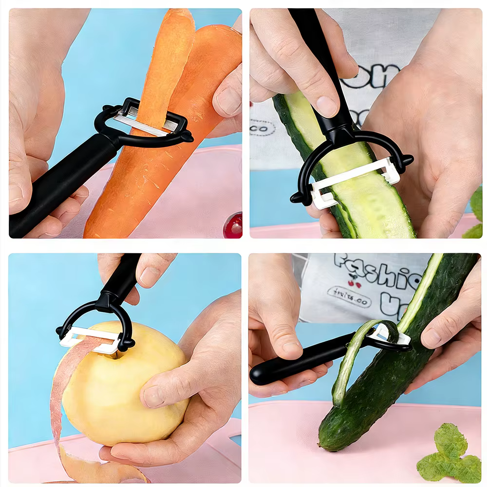 Éplucheur de fruits et légumes en céramique, nouveaux outils de cuisine délicats, parer en zircone, 