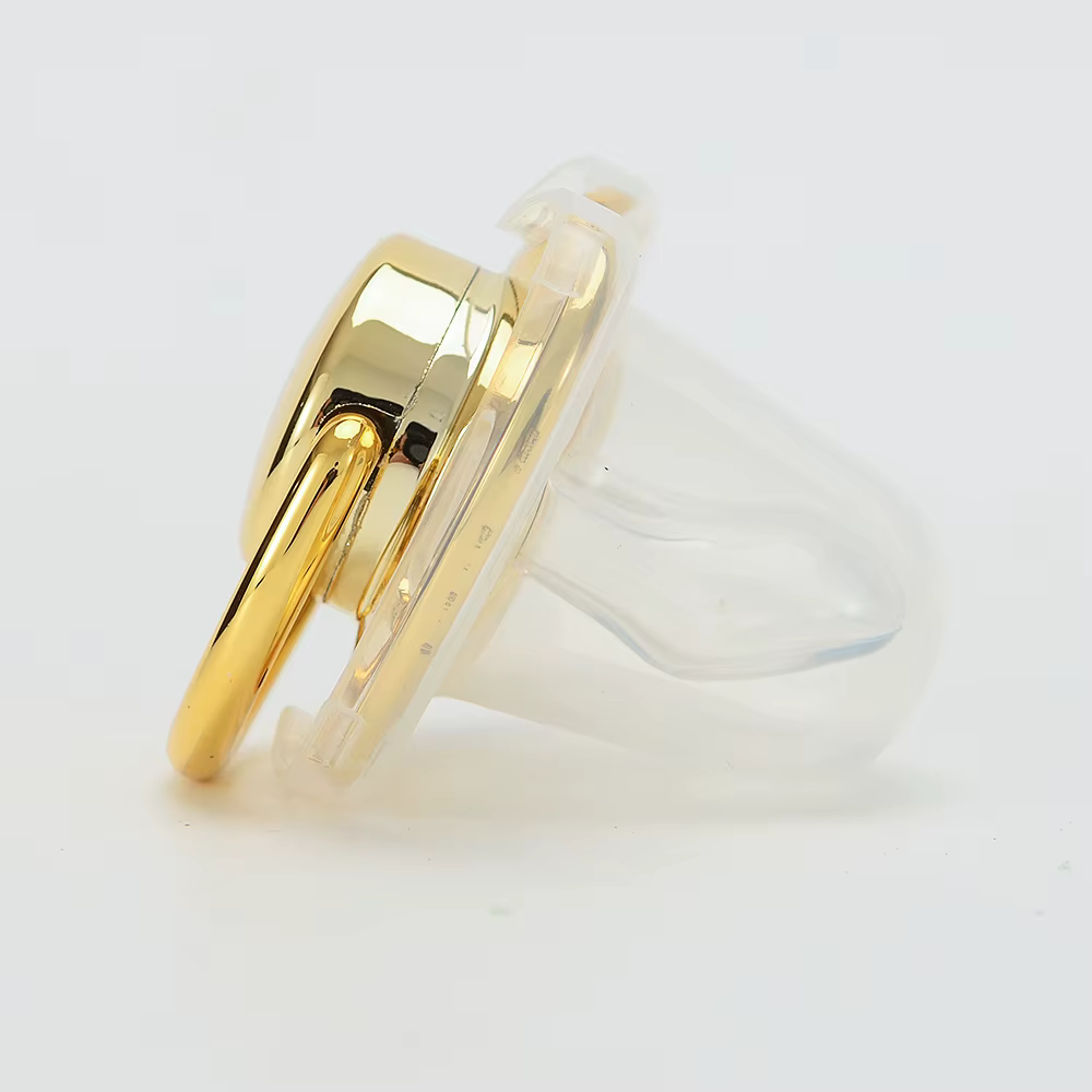 MIYOCAR personnalisé kaki bling couronne nom bling sucette et attache-sucette sans BPA factice bling