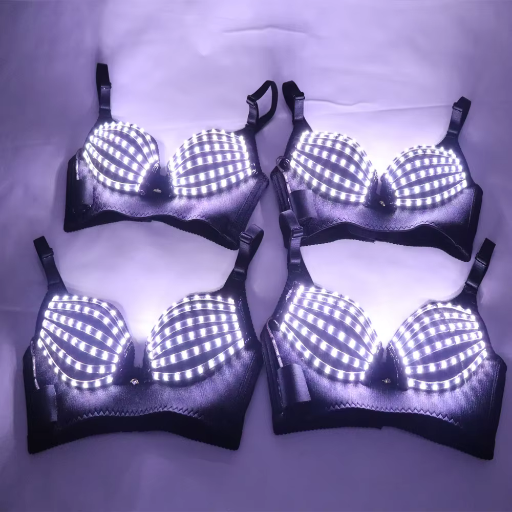 Discothèque Clubwea Ds Costumes discothèque Bar Clubwear soutien-gorge Led Costume Led soutien-gorge
